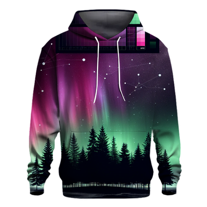 Radiant Aurora Borealis Hoodie