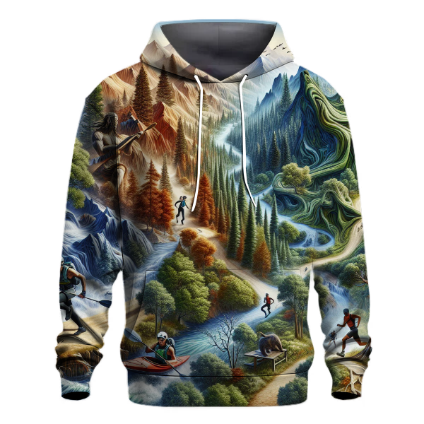 Ultimate Adventure Racing Hoodie Printed Hoodies