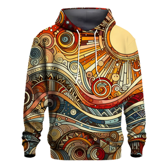 Bohemian Sunset Reverie Hoodie