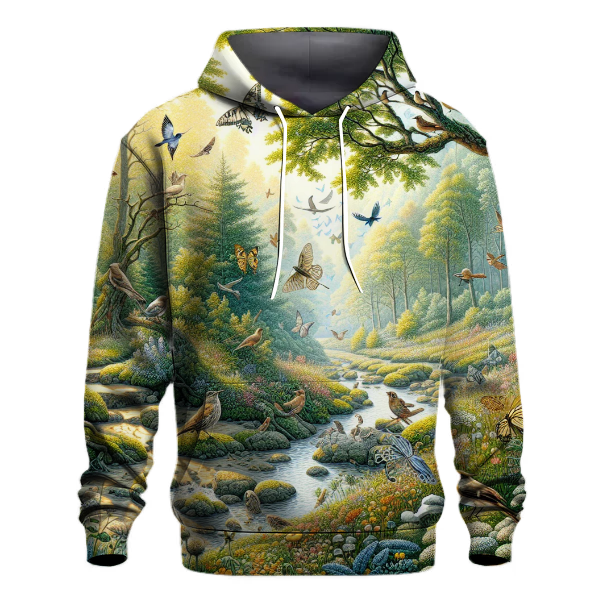 Nature's Symphony Garment Hoodie