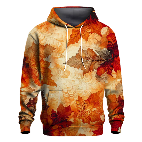 Autumn Leaves Mosaic Hoodie