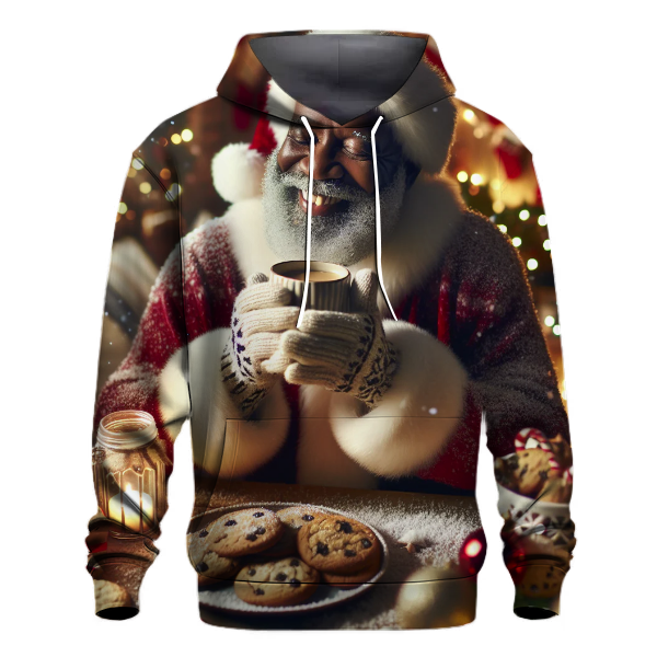 Santa's Coffee Break Hoodie