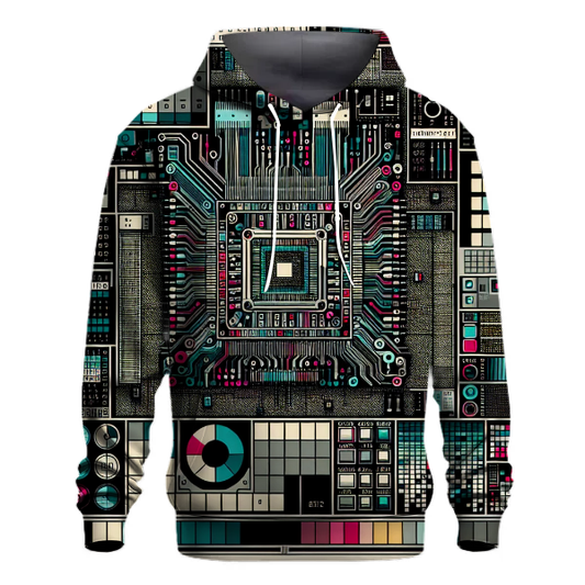 Retro Tech Revolution Hoodie