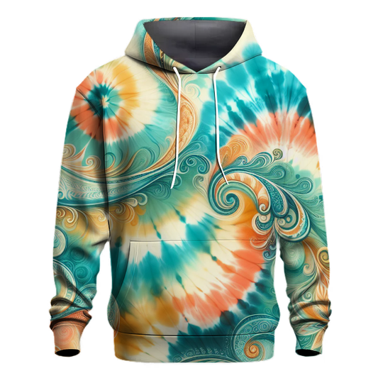 Vivid Oasis Tie-dye Hoodie