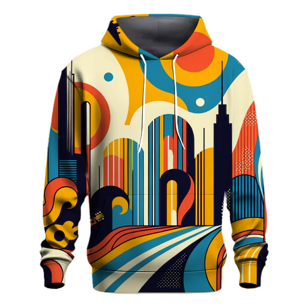 Retro Pop Vibes Hoodie