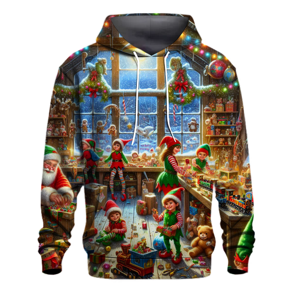 Santas Workshop Crew Hoodie