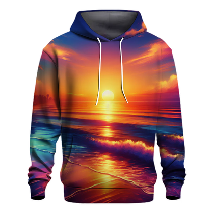 Dreamy Sunset Over the Ocean Hoodie