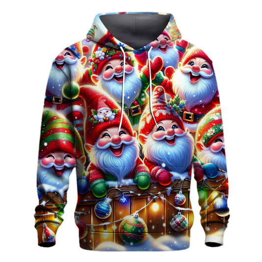 Gleeful Christmas Gnome Adventure Hoodie