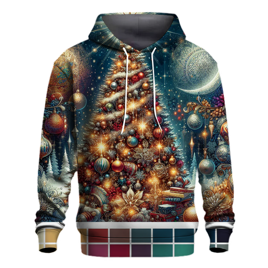 Christmas Tree Elegance Hoodie