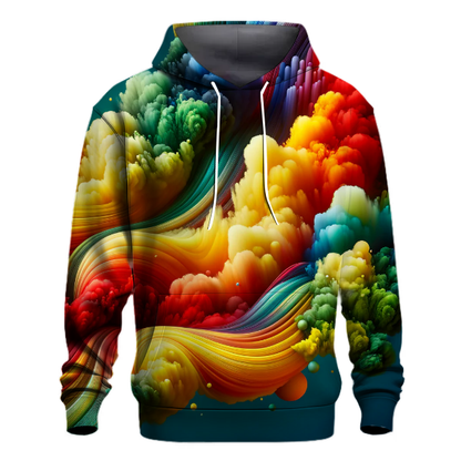 Bold Spectrum Gradient Hoodie