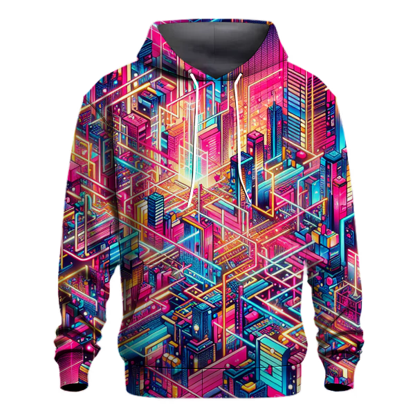 Urban Neon Pulse Hoodie