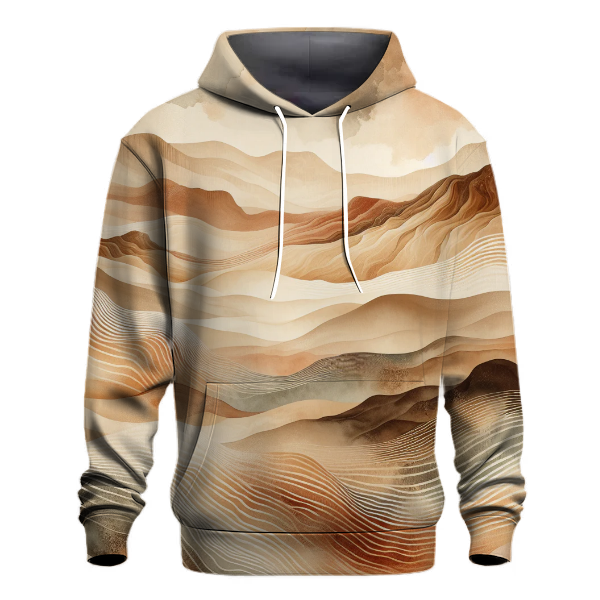 Sand Dune Drift Design Hoodie