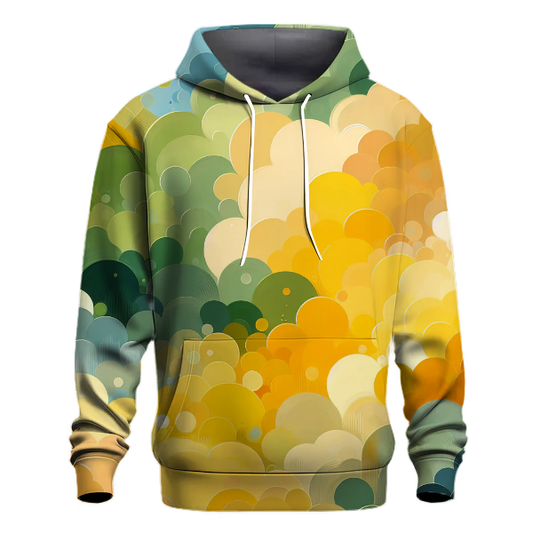 Sunlit Meadow Tie-dye Design Hoodie