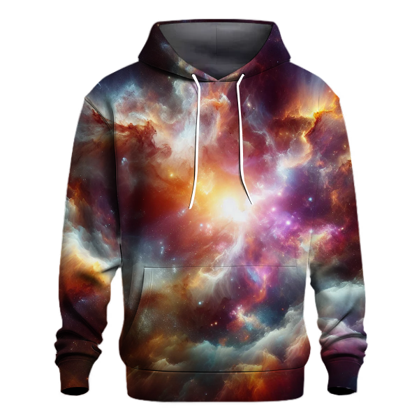 Galactic Nebula Fusion Hoodie