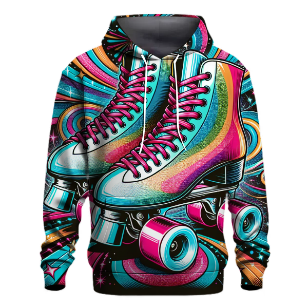 Retro Roller Disco Fever Hoodie