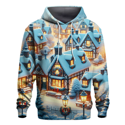 Glistening Winter Village Hoodie