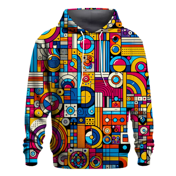 Classic Pop Art Influence Hoodie