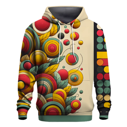 Funky Circle Patterns Hoodie