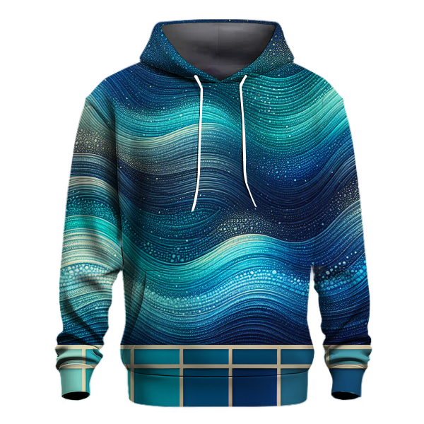 Sapphire Wave Blend Hoodie