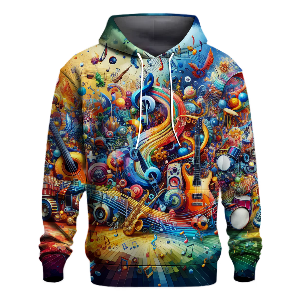 Energetic Music Festival Spirit Hoodie