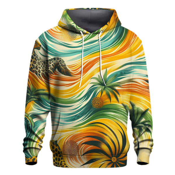 Electric Safari Vibes Hoodie