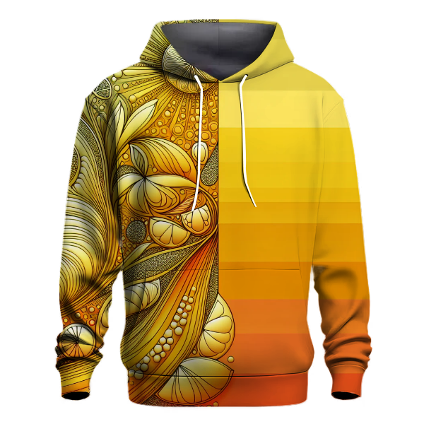 Citrus Burst Delight Hoodie