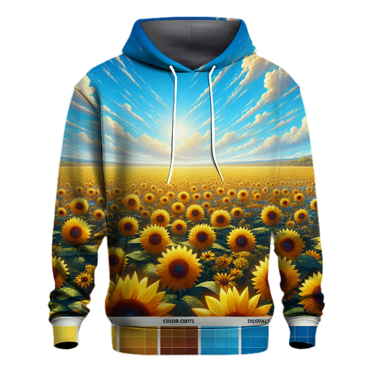 Enchanting Sunflower Fields Hoodie