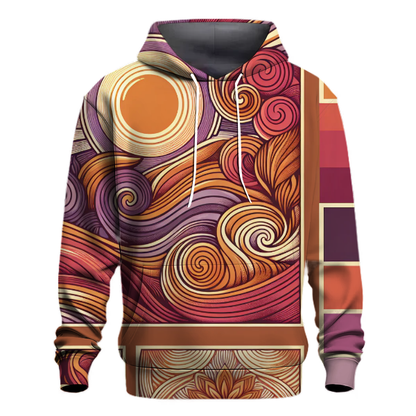 Hippie Sunset Vibes Hoodie