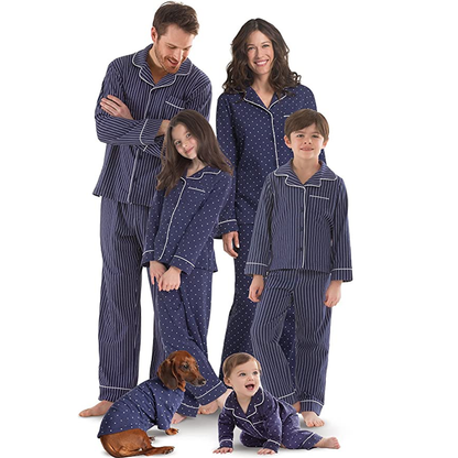 Plaid Pattern Family Pajamas