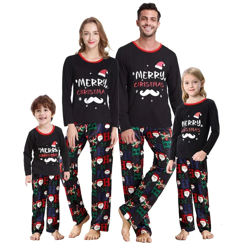 Festive Merry Christmas Matching Family Set Baby