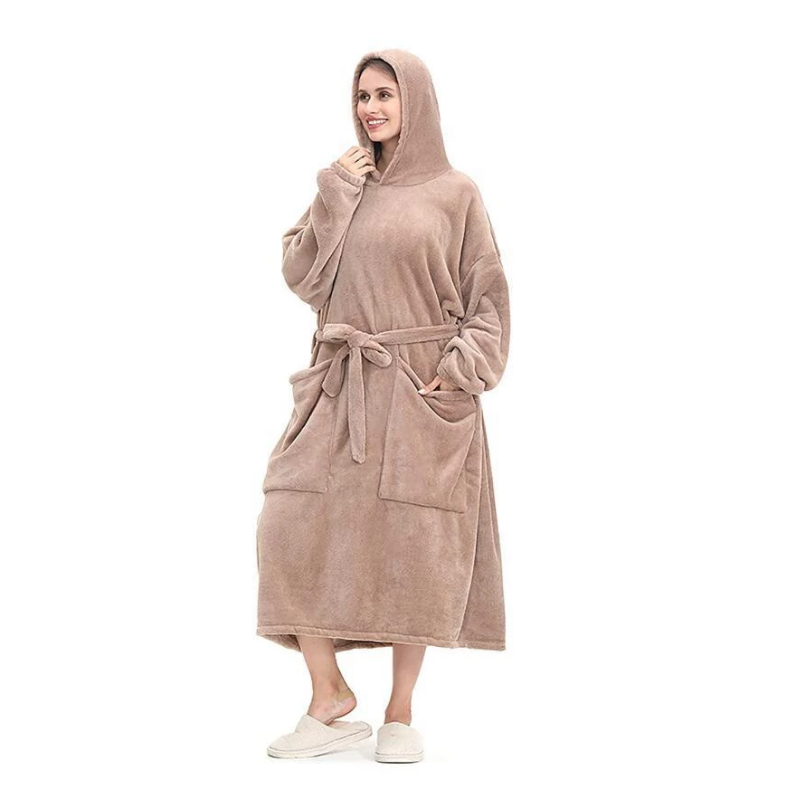 Long and Soft Robe Blanket