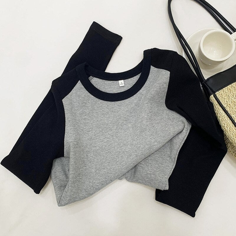 Casual Commuter Long-Sleeved T-Shirts For Women