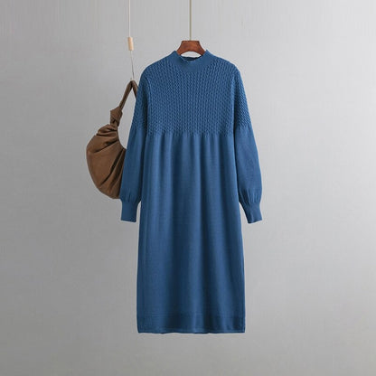 Loose Casual Oversized Knitted Sweater Dress