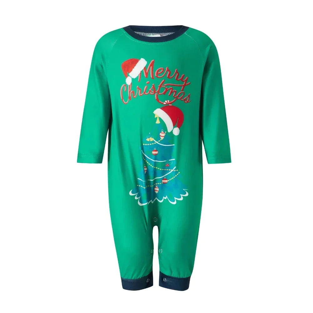 Christmas Tree Print Family Matching Pajamas