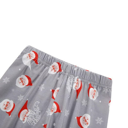 Christmas Santa Print Family Pajama Set