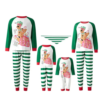 Festive Scooby Doo Christmas Family Matching Pajamas