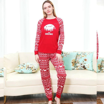 Deer Matching Pajama Set for Christmas