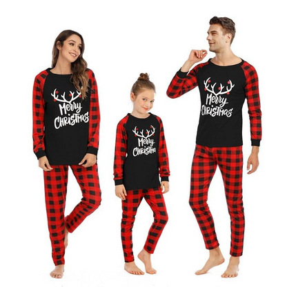 Stylish Merry Christmas Deer Family Matching Set Baby