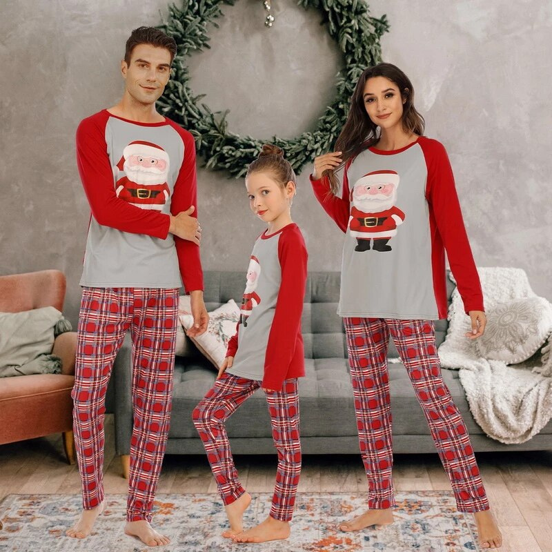 Santa Family Matching Christmas Pajamas