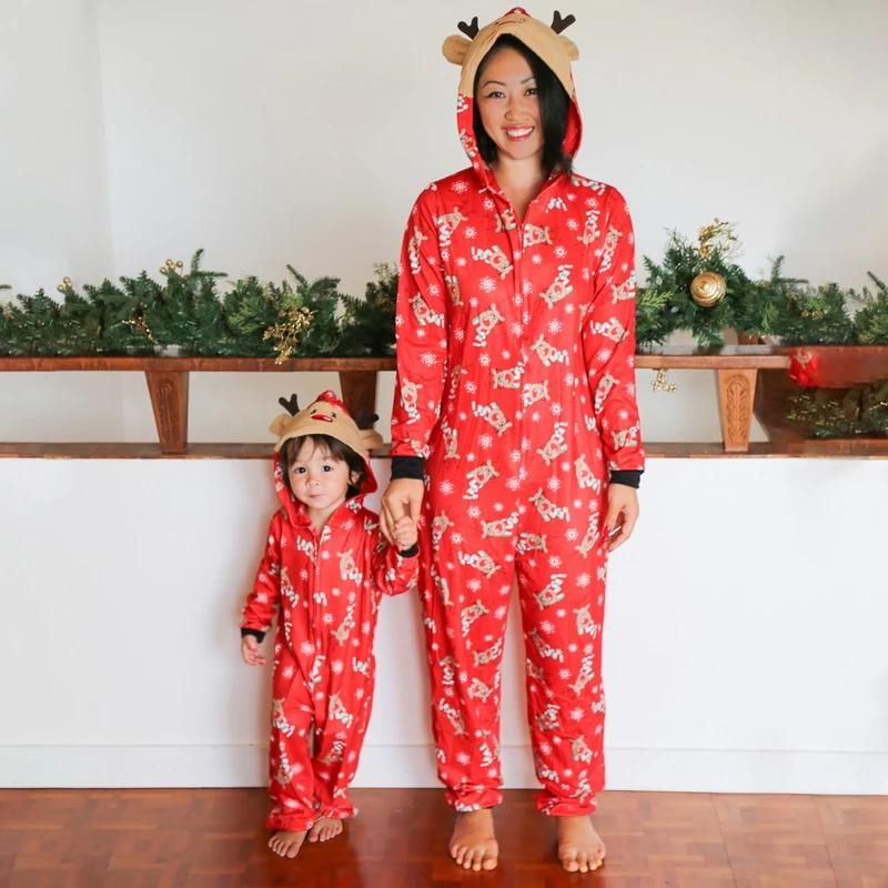 Coordinated Family Jumpsuit Pajama Set