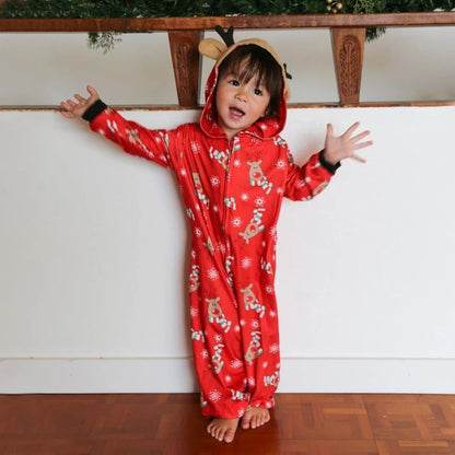 Coordinated Family Jumpsuit Pajama Set