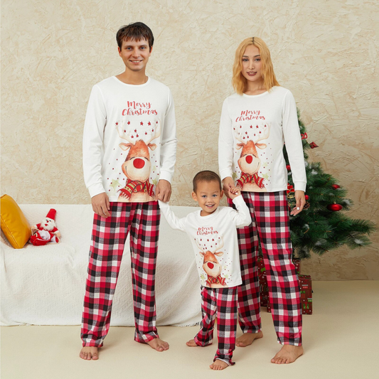 Christmas Printed Nightclothes Family Pajama