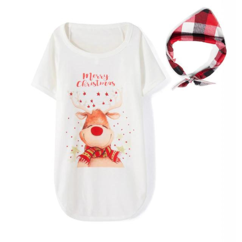 Christmas Printed Nightclothes Family Pajama Dogs