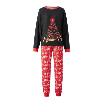 Radiant Christmas Tree Family Pajama Set