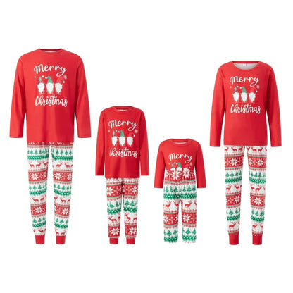 Christmas Print Family Pajamas