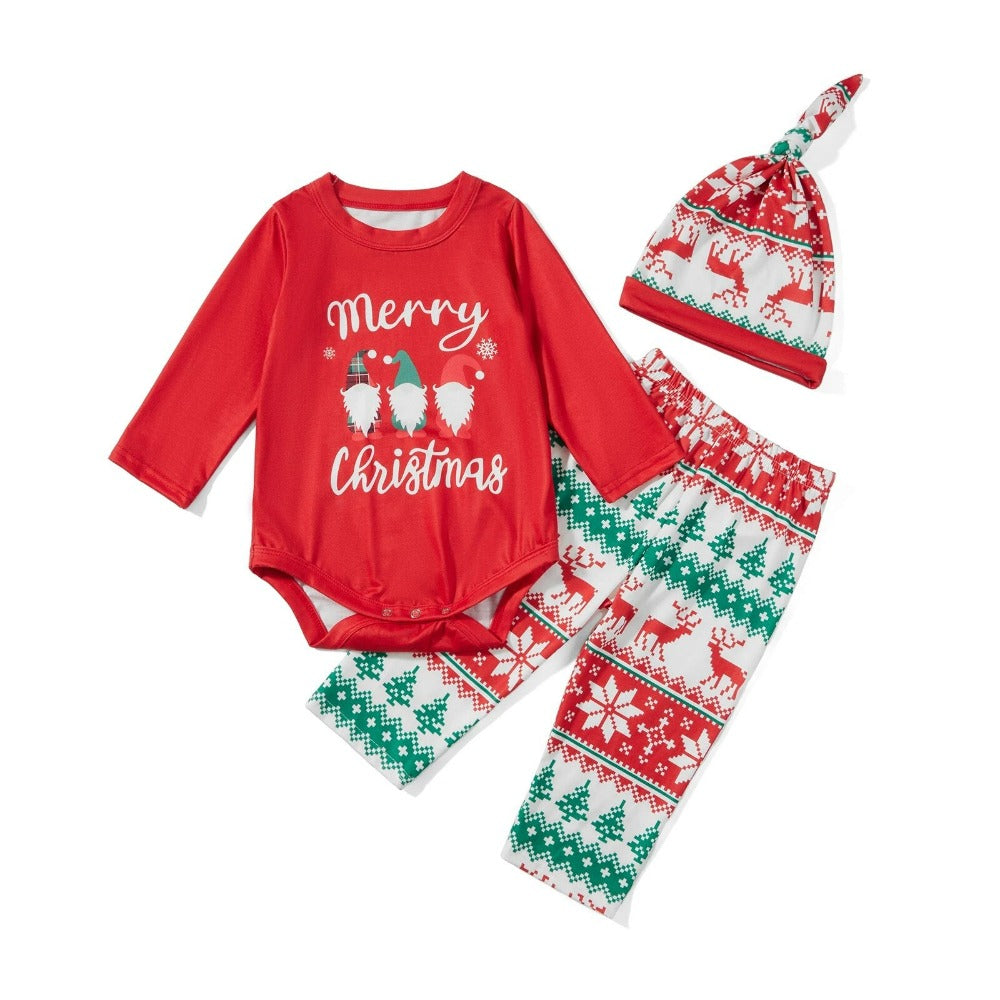 Christmas Print Family Pajamas