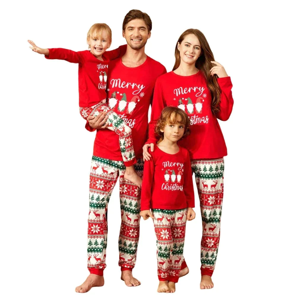 Christmas Print Family Pajamas