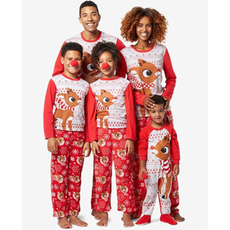 Christmas Deer Pattern Family Pajama