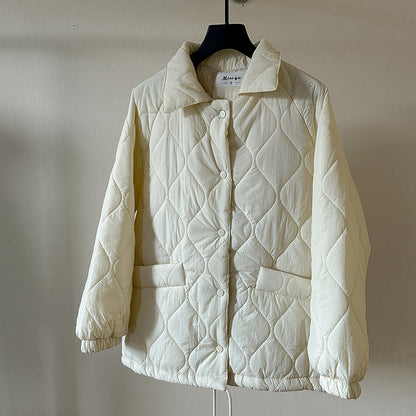 Korean Thick Parkas Warm Down Cotton Jacket