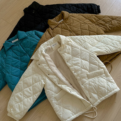 Korean Thick Parkas Warm Down Cotton Jacket